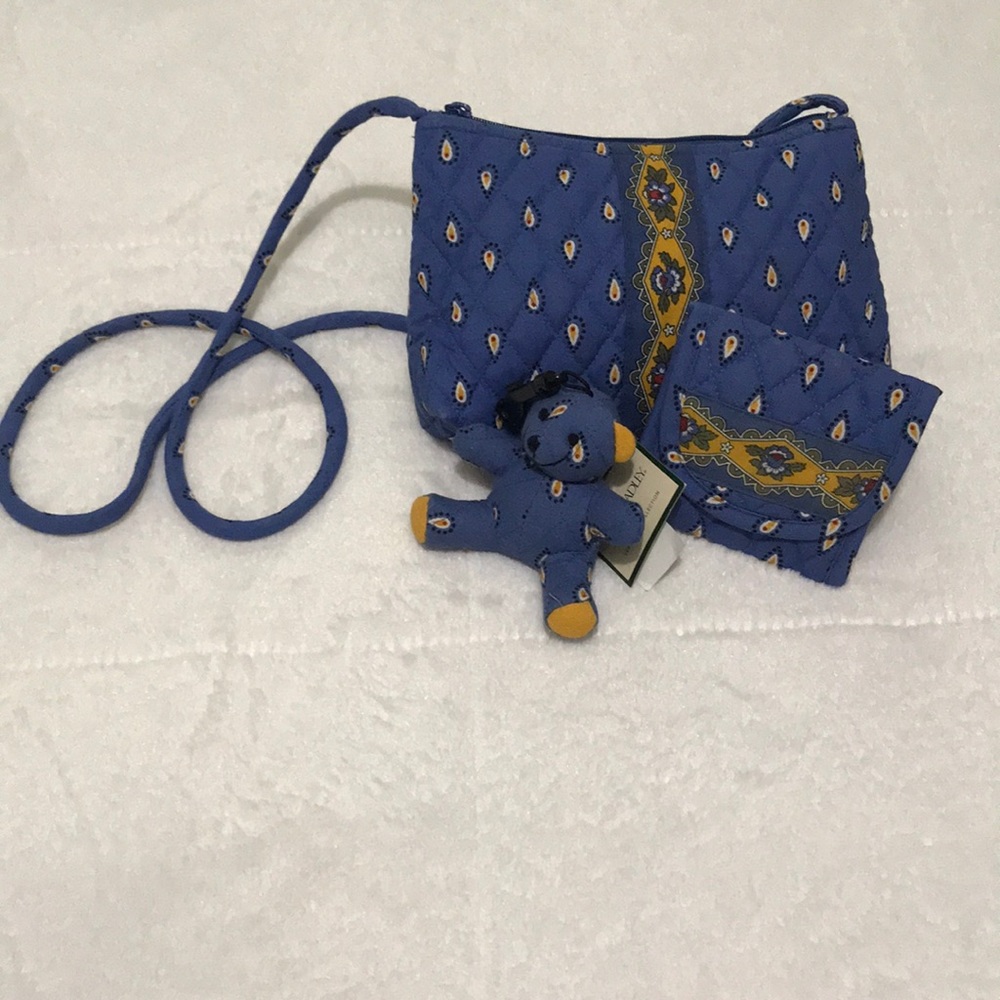 RETIRED Vera Bradley French Blue Pattern